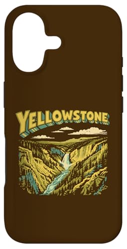Retro Yellowstone National Park Vintage Style Classic �X�}�z�P�[�X iPhone 17 �p