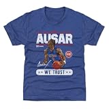 500 LEVEL NBA Ausar Thompson Detroit Pistons Trust Kids T-Shirt (Tri Royal, YXL)