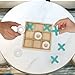Tic Tac Toe Game - Classic XO Board Game for Kids and Adults - Portable Travel Games for Fun Family Game Night, 7