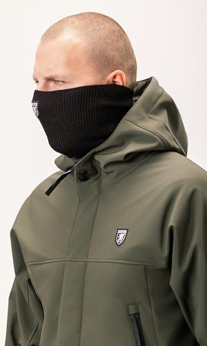 Manteau softshell 8000 mm PGWEAR veste imperméable avec masque - 2