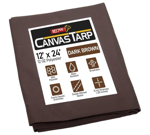 Mytee Products 12x24 Canvas Tarp