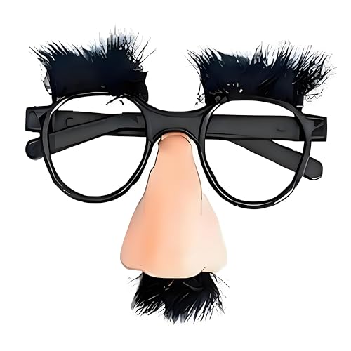 Kryoflare Disguise Glasses with Fake Nose, Eyebrows & Beard