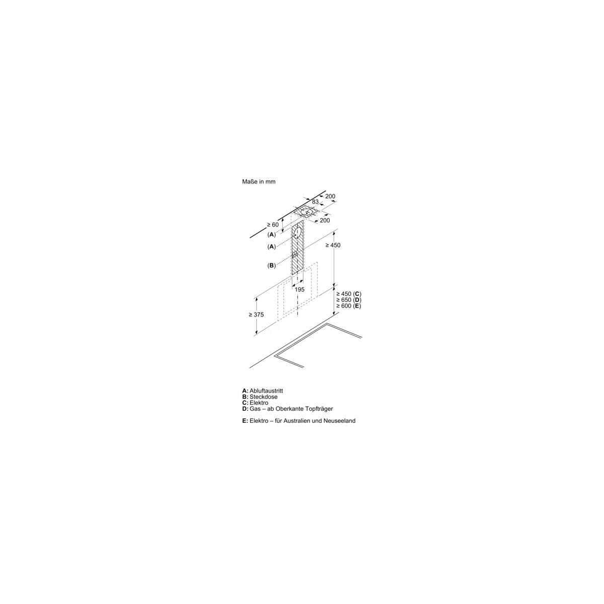 Siemens LC65KDK20 iQ100 okap kuchenny do montażu na ścianie, szerokość 60 cm, intensywny poziom, oświetlenie LED, touchControl, metalowy filtr przeciwtłuszczowy, biały