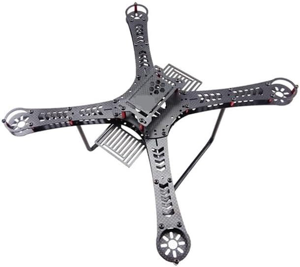 GF-360mm Carbon Quadcopter Frame 192g Lightweight Body Integrated Landing Gear for Educational Research and DIY Testing 1Set