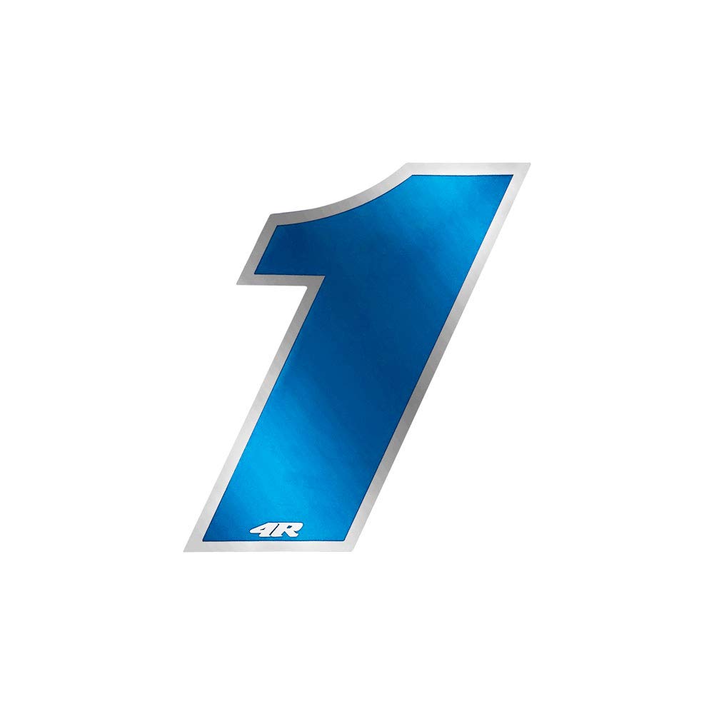 Quattroerre Racing Number 1 Anodized Medium, Blue