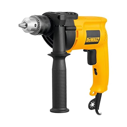DEWALT Furadeira de Impacto Variável e Reversível de 1/2 Pol. (13mm) 800W 3.000 RPM 220V DW508S