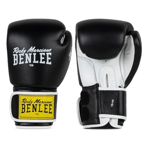 BENLEE Rocky Marciano Tough Boxhandschuhe, Black, 18 oz