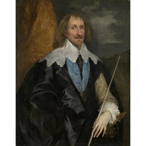 Toile giclée Van Dyck Philip Herbert 76x101 cm pour combler les grands murs vides avec élégance