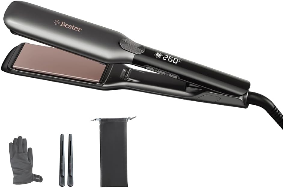 Bester S9100 ProLuxe FlexStyle 45mm Geniş Plakalı Saç Düzleştirici