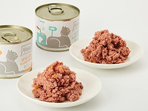 MjAMjAM - premium wet food for cats - mono package I - with chicken and turkey, pack of 6 (6 x 200 g), grain-free with extra meat
