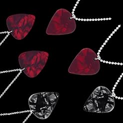 MéDiator De Guitare Eddie Munson 6 Morceaux Pendentif Pour Amateur Musique Str-anger Things Collier SéLection Avec Basse… - Les Beatles, Paul McCartney, John Lennon, RIngo Starr, George Harrison