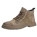 KNSJHMEN Bottes Pour Hommes Doublure in Peluche Bottes de Neige Chaudes et épaisses Chaussures hautes Pour Bottes, Color Beige, Talla 39 EU