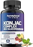 KONJAC 95% Glucomannane | Puissant et Efficace   Homme & Femme | Morosil, Berbérine & Chrome | 90 gélules anti fringales | Gestion de l'Appétit, Minceur & Perte de poids | Vegan bruleur de graisse