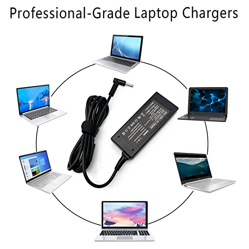 45W 19.5V 2.31A Ac Adapter Replacement Hp Laptop Charger Compatible For Hp Pavilion 11 13 15;Hp Elitebook Folio 1040 G1;Hp Touchsmart 11 13 15;Hp Stream 13 11 14 #TOP5