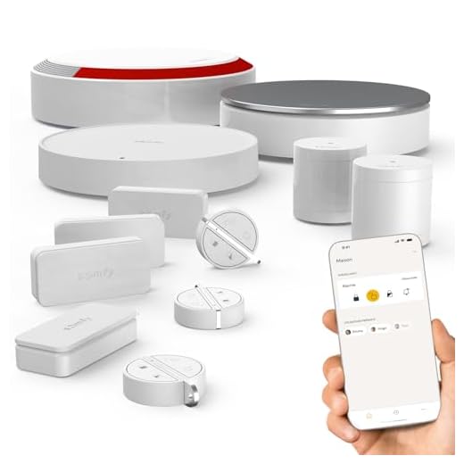 Somfy 1875282 - Home Alarm Essential Plus Integral, Alarme Maison avec détection Avant Intrusion, Compatible avec Alexa, Google Assistant et Tahoma, Système évolutif, Télésurveillance en Option