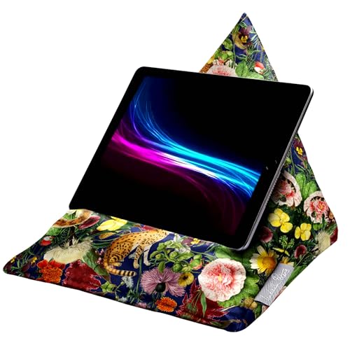 Izabela Peters Luxury Velvet Cushion Stand | For iPad, Tablet, Phone Holder | Book Stand | Junglescape