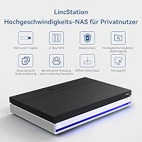 LincStation N2 6-Bay NAS-Server - Intel N100 Quad-Core, 16GB LPDDR5 RAM, 128GB eMMC, 10GbE, 2X SATA HDD + 4X M.2 NVMe SSD, inkl. Unraid Lizenz, Network Attached Storage (Diskless) (N2) – Ansicht 2