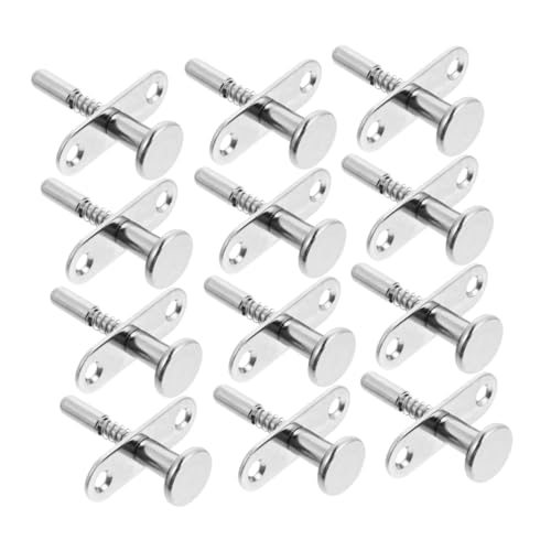 GLEAVI 12pcs Crib Accessories Cot Furniture Doll Crib Cribs Bed Bolt Bed Crib Accessory Bed Fittings Crib Parts Birdcage Crib Accessory Parts Screw Spring Iron M5