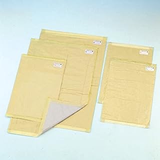 megro / ratiomed - Almohadillas para enfermería (40 x 60 cm, 40 g, 6 capas, 400 unidades), color amarillo