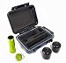BOMBER CASE - Pax 2 & Pax 3 Smell Proof Case - Includes Material Bottle and Odor Proof Bumper End Caps - Accessory Kit