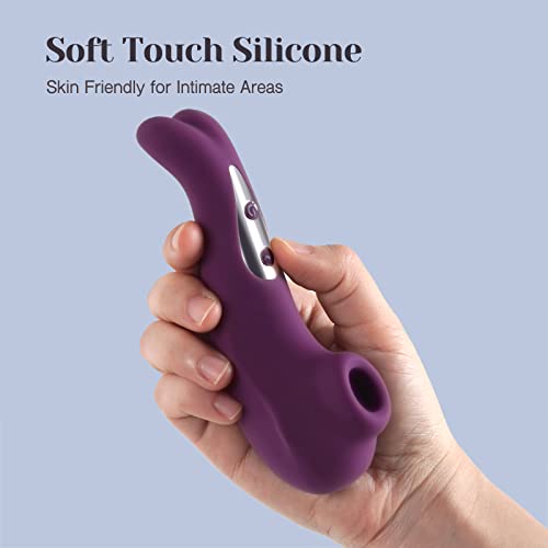 Tracy's Dog Clitoral Sucking Vibrator For Clit Nipple Stimulation With 10 Suction Modes, Adult Oral Sex Toys For Women Couples (P.cat) #TOP4