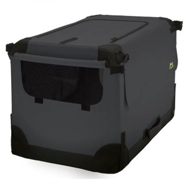 Foto 2 de 4 de Maelson Soft Kennel - Caja para Perros (82 x 59 x 59 cm), Color Antracita