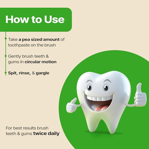 Image of Fennel Fresh Toothpaste for Kids and Baby - 100gm (Pack of 3)