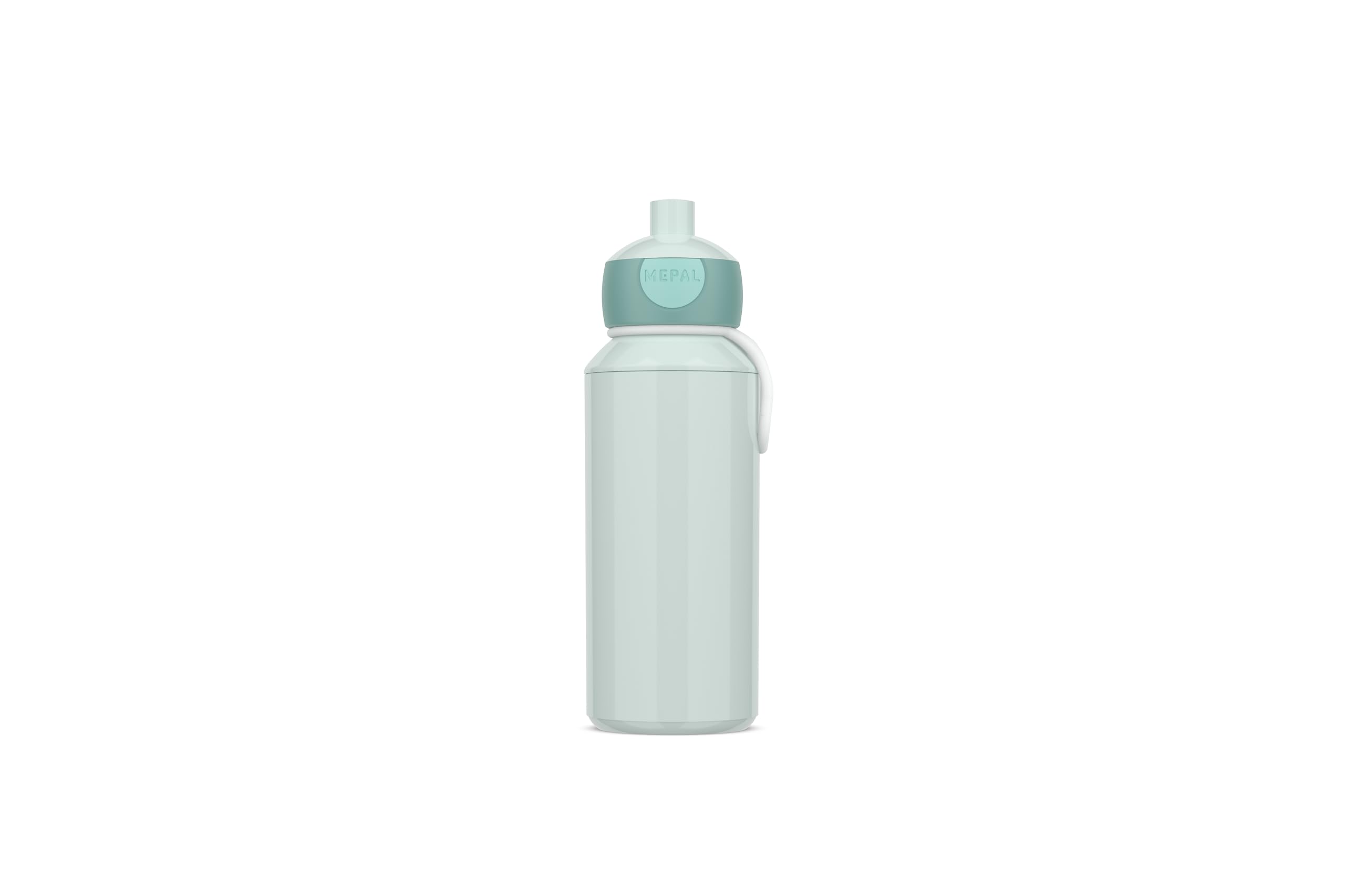 Mepal Drinking Bottle Pop-up Campus, Drinking Bottle, Leak Proof Drink Bottle For School, BPA-free and Dishwasher Safe, 400 ml, Cool mint