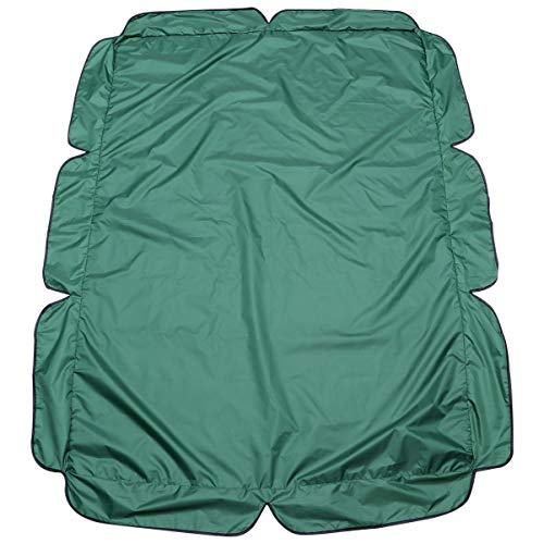 Cabilock Swing Canopy Replacement Swing Canopy Cover Water Resistant Porch Cover Swing Tent Sunshade Awning Garden Furniture Accessories For Home Shop Dark Green Patio Swing Parts #TOP11