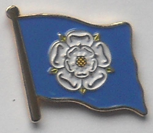 Madaboutflags Yorkshire English County Flag Enamel Pin Badge
