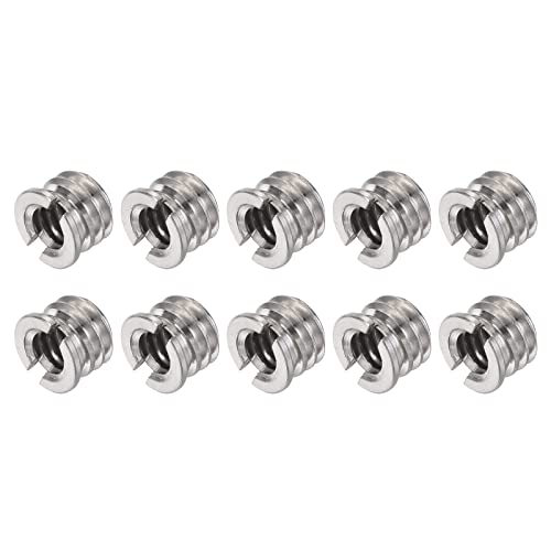 METALLIXITY �ϊ��˂��A�_�v�^ �ϊ��˂��A�_�v�^ 7.4mm 10�� �����| 6.3 mm���X - 12mm ���f���[�T�[�˂� �O�r���C�g�X�^���h�p �V���o�[