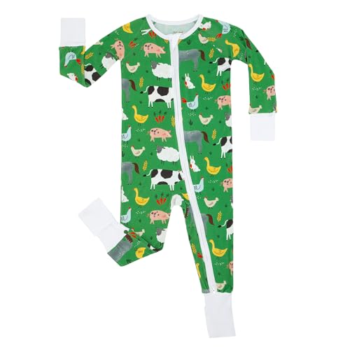 Image of Little Sleepies Pajamas for Baby Boys & Girls, Viscose from Bamboo Baby Pajamas, Snug Baby Sleeper, Toddler PJs, 2-Way Zipper