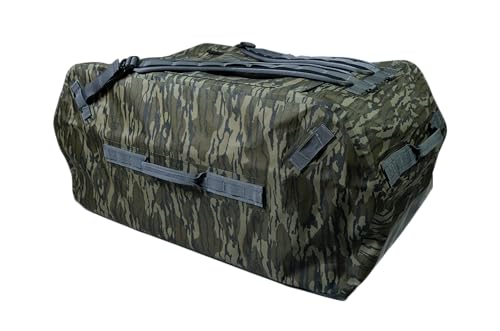 Image of Muddy Outdoors DV8 100L Waterproof Duffle Bag Mossy Oak Bottomland