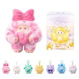 OHKU Giggle Monster Crystal Wish Series Plush Blind Box Random Design Action Figures Collectible Toys Home Decorations Holiday Birthday Gifts (Single)