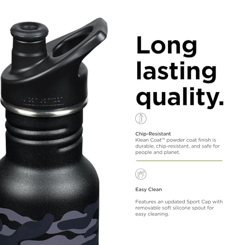 Klean Kanteen Classic Narrow Deckel Black Camo 532 ml - Image 4