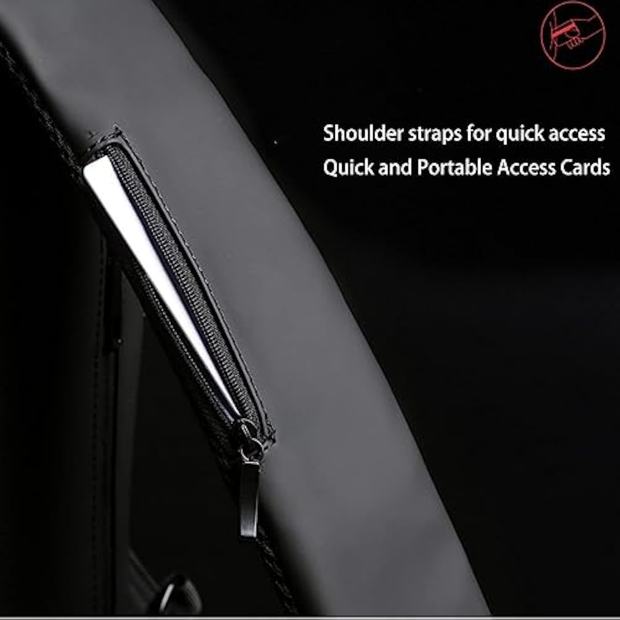 Anti Theft Sling Bag with USB Charge Feature