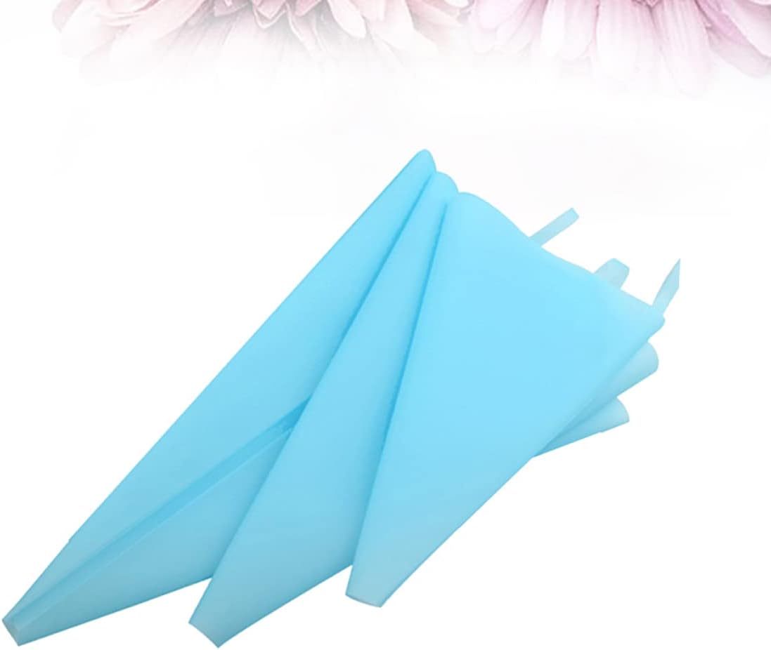 PRETYZOOM 3pcs Tpu Piping Bags Set Reusable Pastry Bags for Cake Decorating Icing and Cookies Practical Baking Tool for Use