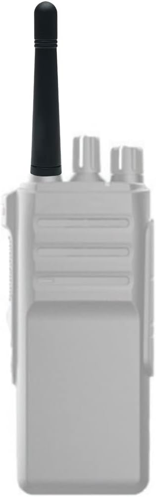 KRA-23 UHF 400-470MHz Stubby Antenna for Kenwood TK-380 TK3170 TK-3180 TK-390 TK-3140 TK-3160 TK-3360 TK-3202 TK-3207 TK-3217 TK-3302 TK-3300 TK-3306 Walkie Talkie Two-Way Radio 10Pack