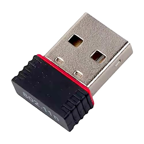 Adaptador USB WiFi 150Mbps - Dongle 2.4 GHz, IEEE 802.11g/n/b, Conexión Segura, Internet Portátil, Receptor Para PC