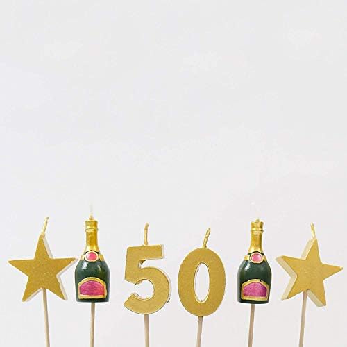 Smiling Faces Party Candles - Fun Novelty Candles for Birthday Cakes & Parties - Childrens Cake Toppers - Dinosaur