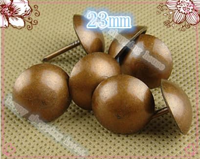 Hardware Antique Copper nail Decorative Upholstery Nail Jewelry Gift Box Sofa Decorative Tacks Doornail 23MM*18MM