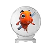 PUSOKEI 3D-Hologramm-Lüfter mit Abdeckung, 7-Zoll-HD-LED-Werbedisplay mit WLAN und Fernbedienung, Plug & Play für Tischwerbung, Ladenauslage und Geschäfte