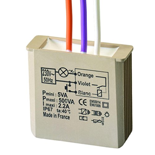 telerupteur temporise encastre - yokis mtt500e