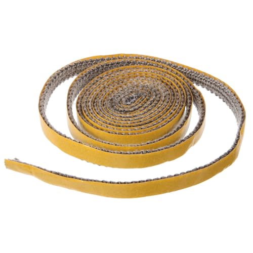 ABOOFAN Joint de Poêle à Auto-Adhésif 1 Rouleau 2 CM Épaisseur Fibre de Verre Installation Facile Accessoires pour Cheminée Remplacement de Joint