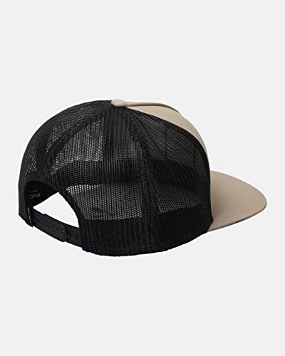 Image of RVCA Men's Trucker Hat, Adjustable Snapback Cap for Streetwear & Skating, Lightweight Breathable All-Day Comfort