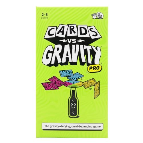 Big Potato | Cards Vs Gravity Pro Edition | Hilarious Card-Balancing Party Game | 2-8 Players, Ages 17+