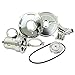Deluxe Chrome Alternator Conversion Kit 75 Amp, for Type 1, Compatible with Dune Buggy
