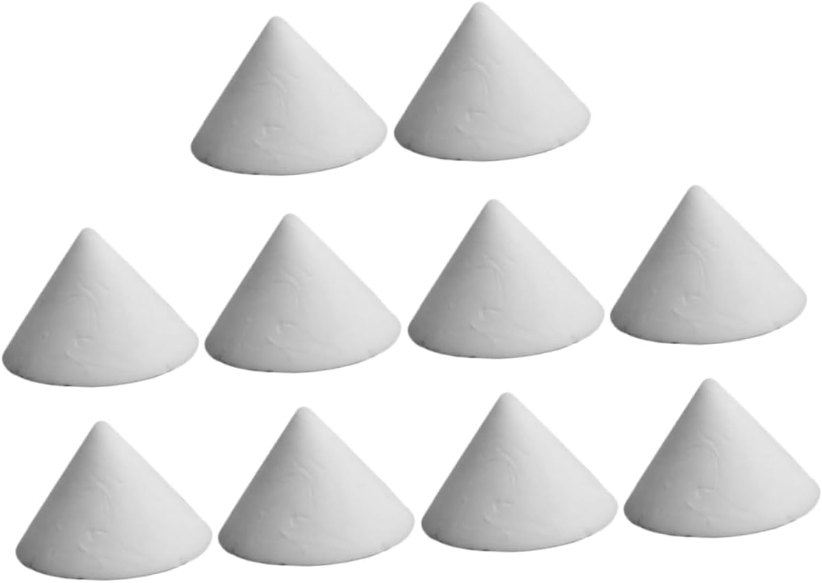 AUTSUPPL 10pcs Trimming Tools for Pottery Kiln Firing Studs Ceramic Kiln Nail Pottery Supply