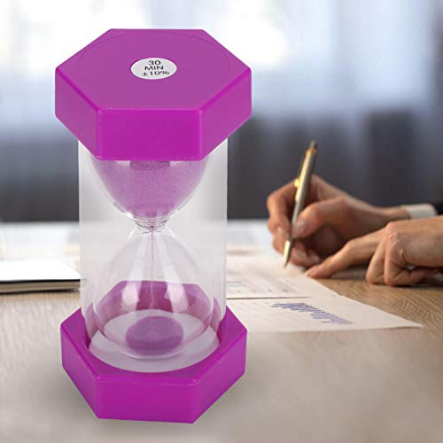 Timer a Clessidra, Orologio Clessidre Piccola in Plastica Sand Clock 30 Minutes Sandglass Con Sabbia Colorata Perfette Casa Classe Cucina Ornamento Bambini Gli Sport Giochi Ufficio Lavano Denti - Image 5