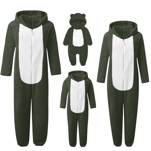 Ensemble pyjama Noël famille adapté aux morphologies généreuses